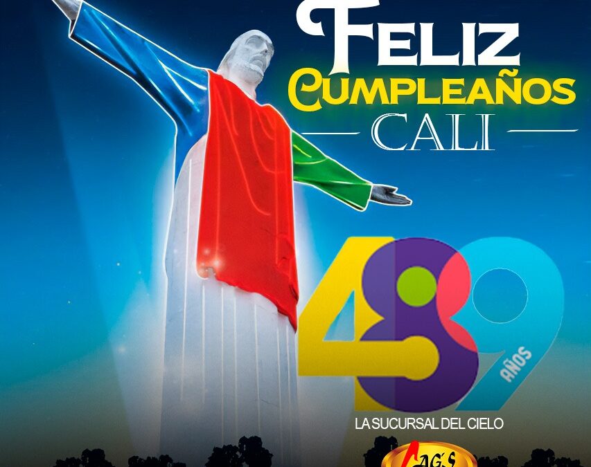 ¡Feliz 489 años de historia, Cali! 🌟